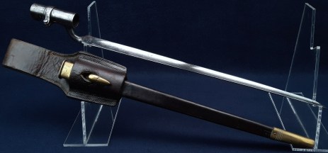 British 1853 Pattern Socket Bayonet with Frog 2